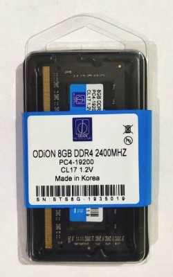 Odion ULTRA SPEED SERIES DDR4 8 GB (Single Channel) Laptop (DDR4 8GB 2400 LAPPY)