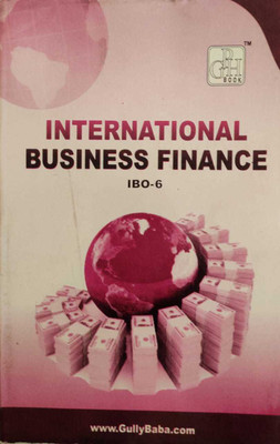 IGNOU IBO-5 (International Business Finance) English Medium(Paperback, Sudhir Kochhar)