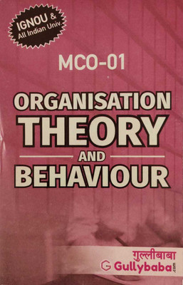 IGNOU MCO-1 (Organisation Theory & Behaviour) English Medium(Paperback, Kamlesh)
