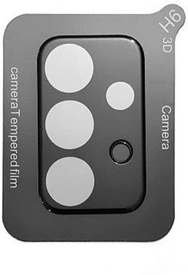 Mobilive Back Camera Lens Glass Protector for Samsung Galaxy A52 4G, A52 5G Edge to Edge Curved 5D Camera Lens Protection with Flash Cut(Pack of: 1)