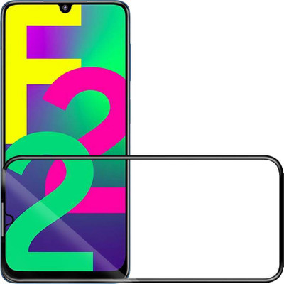 BRENZZ Edge To Edge Tempered Glass for SAMSUNG Galaxy F22, Samsung Galaxy A22, SamsungGalaxyF22(Pack of 1)