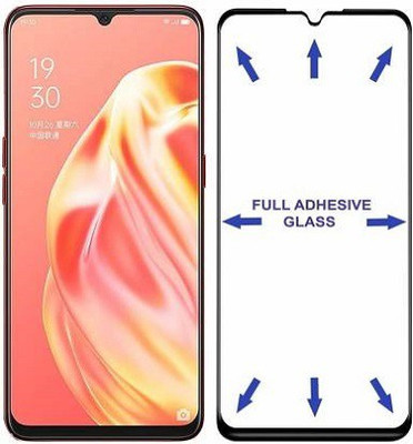 kentop Edge To Edge Tempered Glass for Realme C21 + RMX3201(Pack of 1)