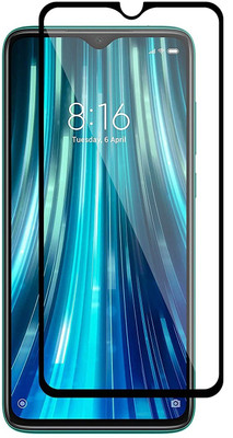COSHIBA Edge To Edge Tempered Glass for Mi Redmi Note 8 Pro(Pack of 1)
