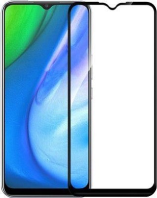 kentop Edge To Edge Tempered Glass for Realme C21(Pack of 1)