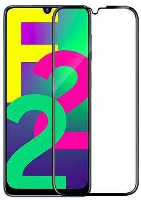 TESPARK Edge To Edge Tempered Glass for Samsung Galaxy F22(Pack of 1)