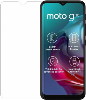 Bonqo Impossible Screen Guard for Moto G30(Pack of 1)