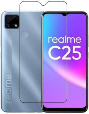 kentop Tempered Glass Guard for Realme C25(Pack of 1)
