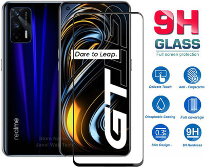 Janvi Web Tech Gorilla Tempered Glass Guard for Realme GT, Realme GT 5G(Pack of 1)