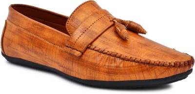 SCARPIA Loafers For Men(Tan)
