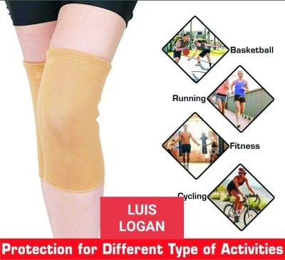 LUIS LOGAN LL Ortho Stretchable Knee Cap for Pain Relief (BEIGE,S) Knee Support(Beige)