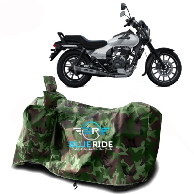 BLUERIDE Two Wheeler Cover for Bajaj(Avenger 220 Street, Green)