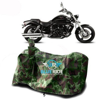 BLOERIDE Two Wheeler Cover for Hyosung(Aquila Pro 650, Green)