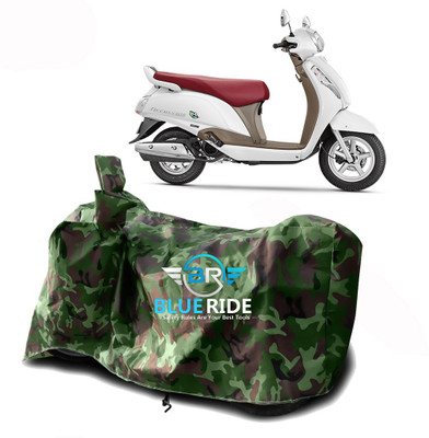 BLORIDE Two Wheeler Cover for Suzuki(Access SE, Green)