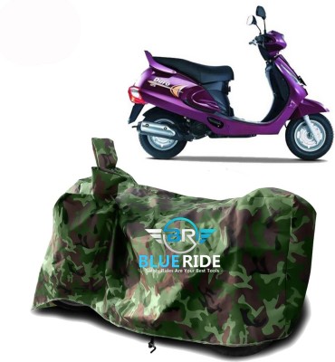 BLOERIDE Two Wheeler Cover for Mahindra(Duro 125, Green)