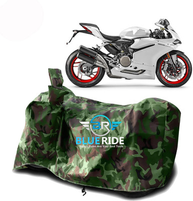 BLOERIDE Two Wheeler Cover for Ducati(Panigale, Green)