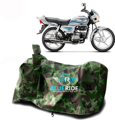 Mdstar Waterproof Two Wheeler Cover for Hero(Splendor, Green)
