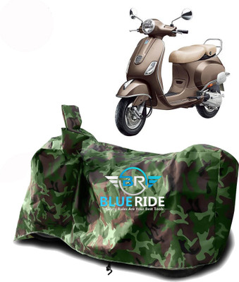 BLORIDE Two Wheeler Cover for Vespa(Vespa, Green)