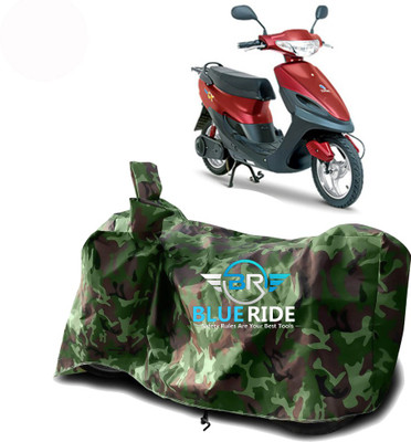 BLORIDE Two Wheeler Cover for Universal For Bike(Yo, Green, Brown)