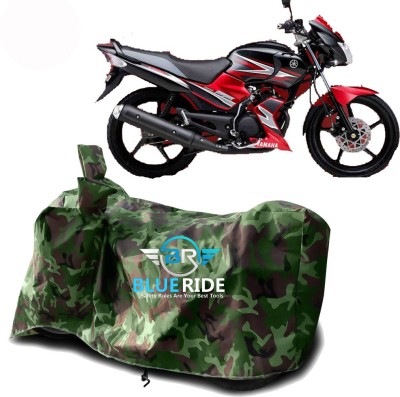 BLUERIDE Two Wheeler Cover for Yamaha(Gladiator, Green)