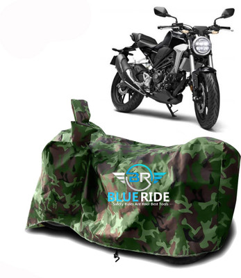 BLORIDE Two Wheeler Cover for Honda(CB300R, Green)