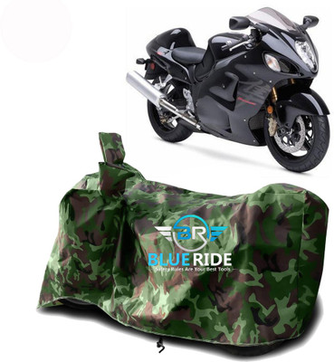 BLORIDE Two Wheeler Cover for Suzuki(GSX R1300 Hayabusa, Green)