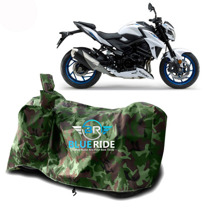 BLOERIDE Two Wheeler Cover for Suzuki(GSX-S750, Green)