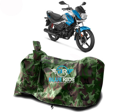 BLOERIDE Two Wheeler Cover for Hero(MotoCorp Passion Pro, Green)