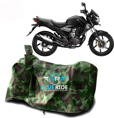 BLOERIDE Two Wheeler Cover for Honda(CBF150, Green)