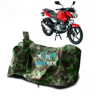 BLOERIDE Two Wheeler Cover for Bajaj(Pulsar 135 LS DTS-i, Green)