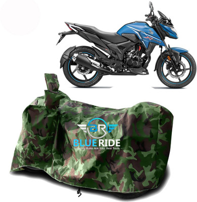 BLOERIDE Two Wheeler Cover for Honda(X-Blade, Green)