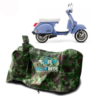 BLUERIDE Two Wheeler Cover for LML(Star Euro 200, Green)