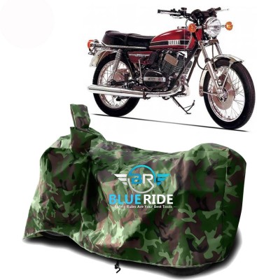 BLUERIDE Two Wheeler Cover for Yamaha(RD 350, Green)