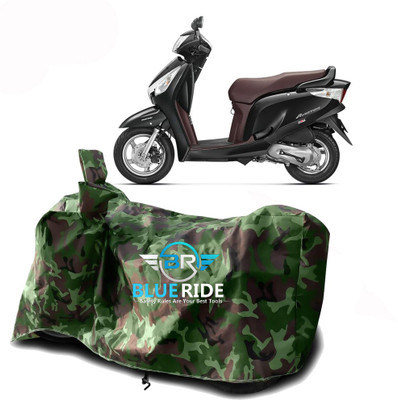 BLOERIDE Two Wheeler Cover for Honda(Aviator, Green)