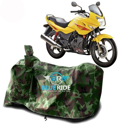 BLOERIDE Two Wheeler Cover for Hero(Karizma, Green)