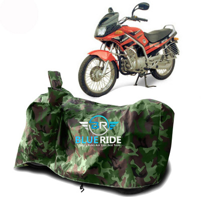 BLORIDE Two Wheeler Cover for Kinetic(GF 170, Green)