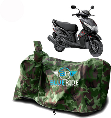 BLOERIDE Two Wheeler Cover for Yamaha(Ray Z, Green)