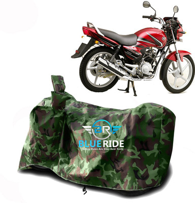 BLOERIDE Two Wheeler Cover for Yamaha(Alba, Green)