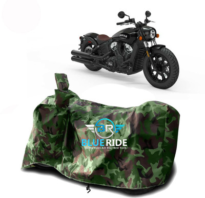 BLOERIDE Two Wheeler Cover for Indian(Scout, Multicolor)