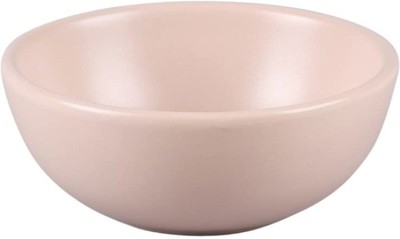 Green Plant indoor Glass Soup Bowl CeramicB1001(Pack of 1, Pink)