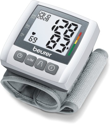 Beurer BC 30 Wrist Blood Pressure Monitor 5 Years Warranty Bp Monitor(White)
