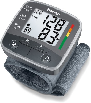 Beurer BC 32 Wrist Blood Pressure Monitor 5 Years Warranty Bp Monitor(Black)