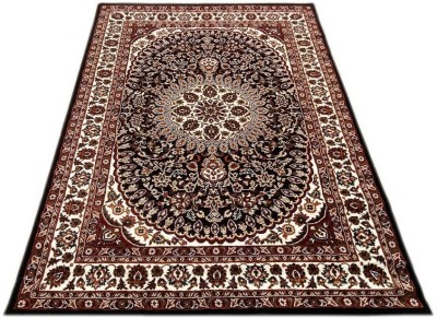 Shanno Collection Multicolor Acrylic Carpet(5 ft,  X 7 ft, Rectangle)