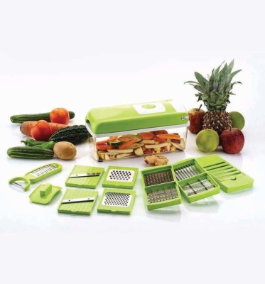 tr enterprises 12 in 1 vegetable chopper Vegetable & Fruit Grater & Slicer(set of 13 pcs)