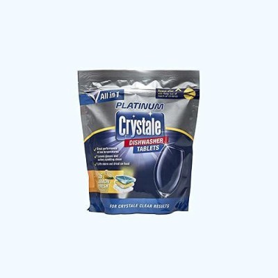 Crystale Platinum Dishwasher Tablets Lemon 26's Dishwashing Detergent(0.468 ml)