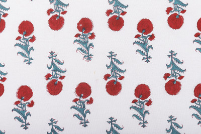Ravaiyaa - Attitude Is Everything Cotton Blend Floral Print, Printed Multipurpose Running Fabric