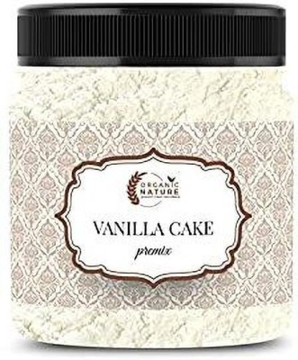 ORGANIC NATURE Eggless Vanilla Cake Premix 250 Gram (Jar Pack) Vanilla Powder Food Essence(250 g)