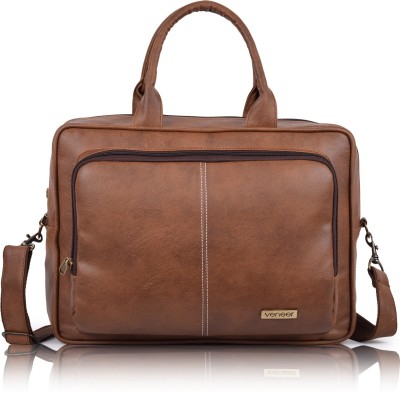 Veneer Men Tan Messenger Bag