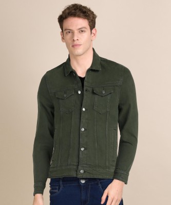 Louis Philippe Jeans Full Sleeve Solid Men Denim Jacket