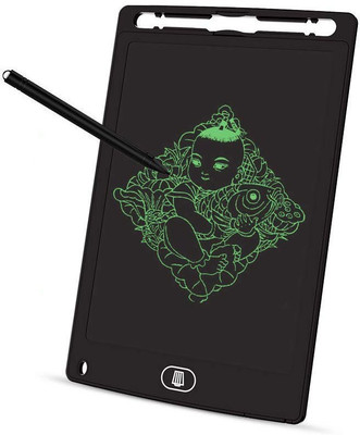 Gantavya Best Collection 8.5 inch LCD Writing Pad For Kids Re-Writing Paperless Electronic Digital Slate E Writer Pads Notepad Board for Writing And Learning LCD Writing Tablet Gifts For Kids Girls / Boys(Black) Gantavya Best Collection 8.5 inch LCD Writing Pad For Kids Re-Writing Paperless Electronic Digital Slate E Writer Pads Notepad Board for Writing And Learning LCD Writing Tablet Gifts For Kids Girls / Boys(Black)