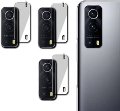 DAFFIN Back Camera Lens Glass Protector for LENS Vivo iQOO Z3 5G(Pack of: 3)